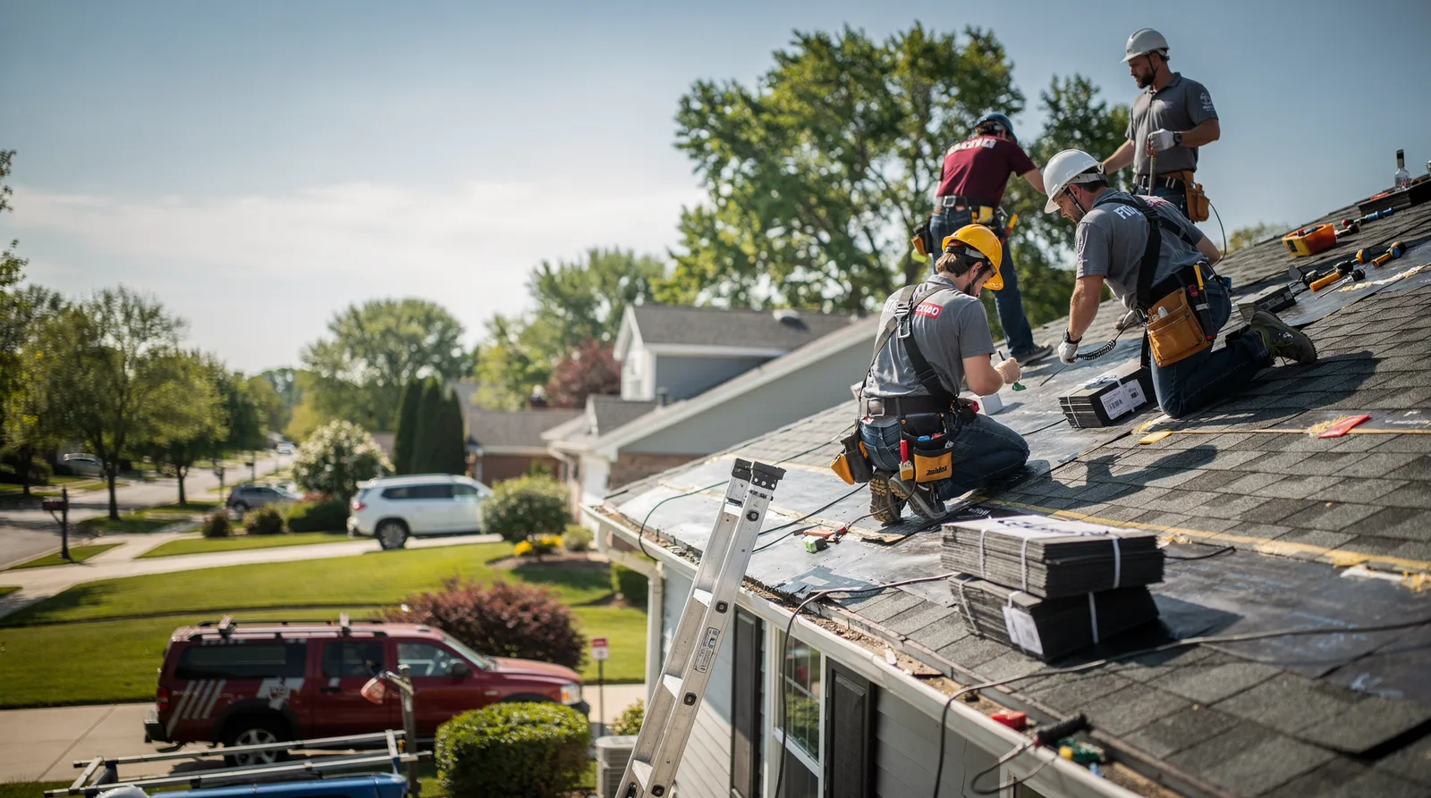 Roof Repair in Helotes, TX around you